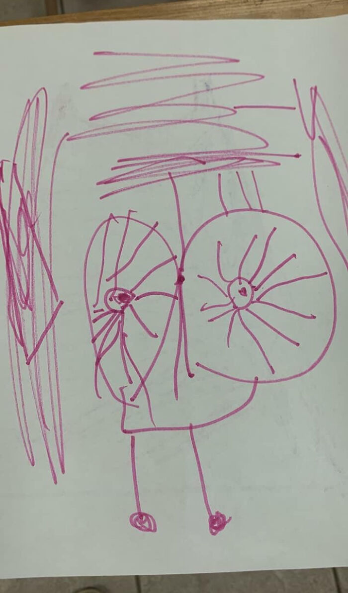 &ldquo;A Very Flattering Portrait Of Me&rdquo;: 39 Funny Drawings By Kids Who Have No Filter Whatsoever