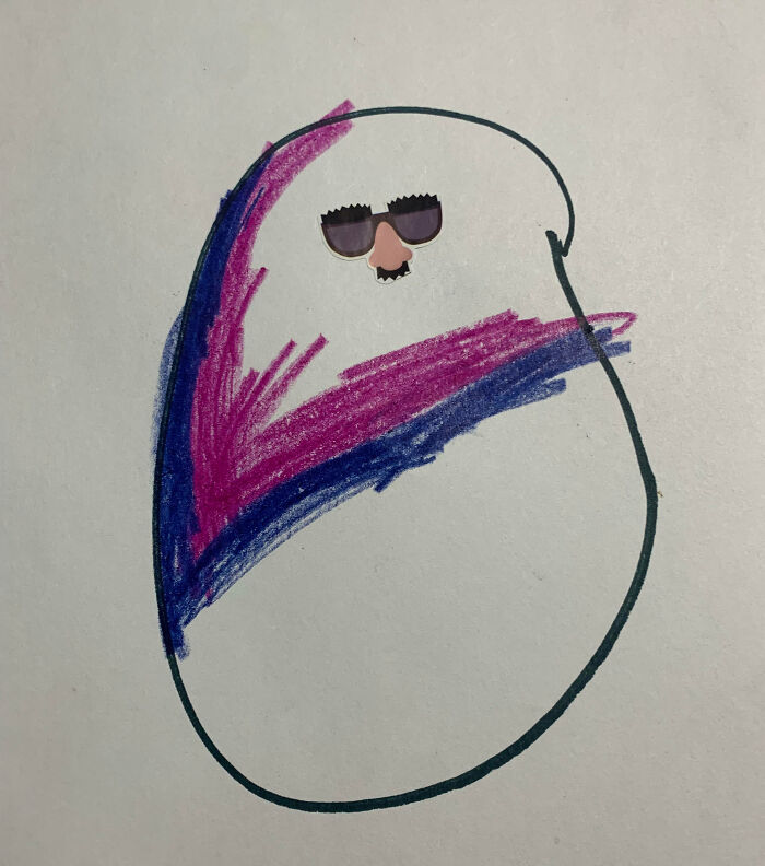 &ldquo;A Very Flattering Portrait Of Me&rdquo;: 39 Funny Drawings By Kids Who Have No Filter Whatsoever