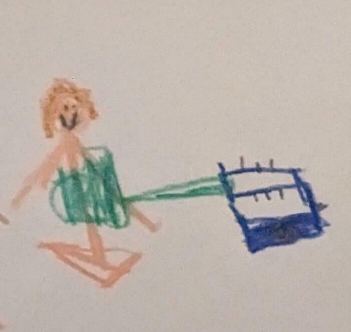 &ldquo;A Very Flattering Portrait Of Me&rdquo;: 39 Funny Drawings By Kids Who Have No Filter Whatsoever