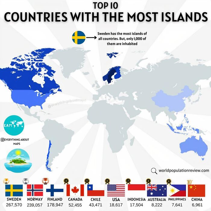 35 Maps To Expand Your Knowledge Of The World