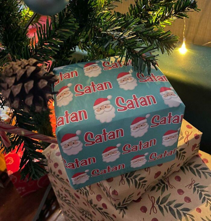 79 Of The Funniest Gift Wraps That Might Inspire Some Mischief This Christmas