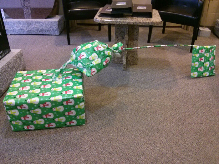 79 Of The Funniest Gift Wraps That Might Inspire Some Mischief This Christmas
