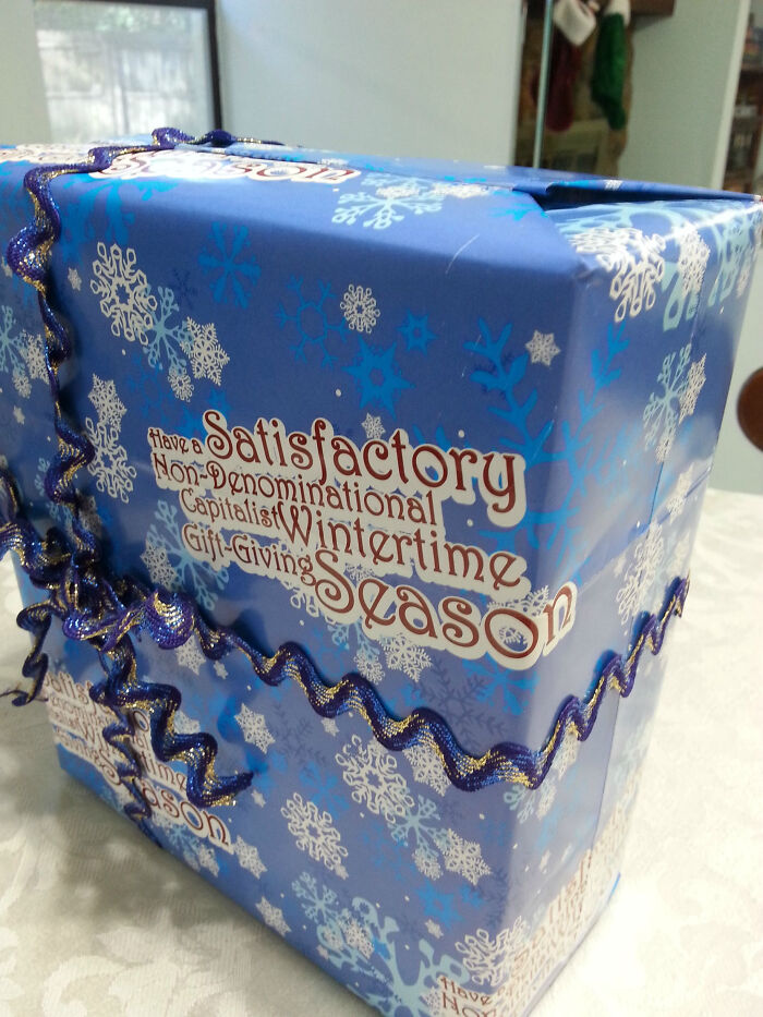 79 Of The Funniest Gift Wraps That Might Inspire Some Mischief This Christmas
