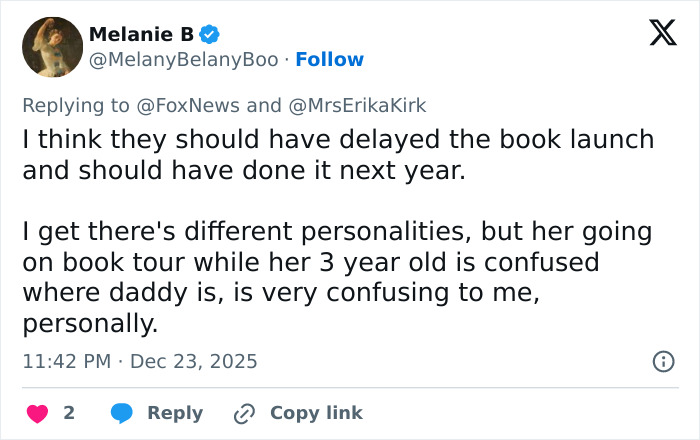 Erika Kirk Accused Of Cashing In On Tragedy With Christmas Message Promoting Charlie Kirk&rsquo;s Book