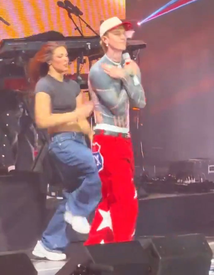 Machine Gun Kelly’s “Boy Band” Dancing Goes Viral, And Not In A Good Way
