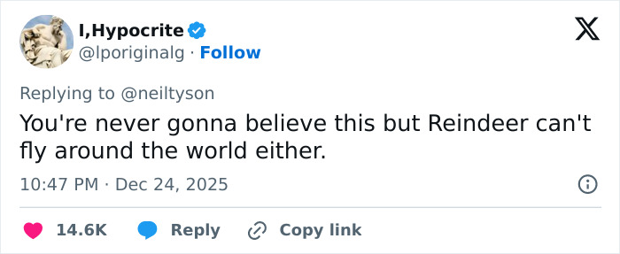 The Internet Is Losing It After Neil deGrasse Tyson Explains Gender Of Santa’s Reindeer Rudolph