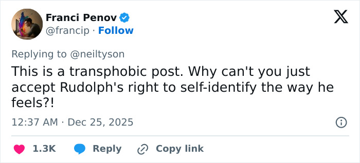 The Internet Is Losing It After Neil deGrasse Tyson Explains Gender Of Santa’s Reindeer Rudolph