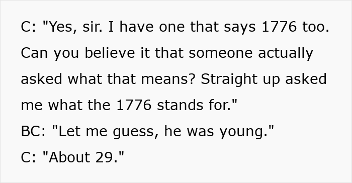 Older Man In Goodwill Store Bashes Younger Generations, Woman Shuts Him Down In An Instant Older Man In Goodwill Store Bashes Younger Generations, Woman Shuts Him Down In An Instant