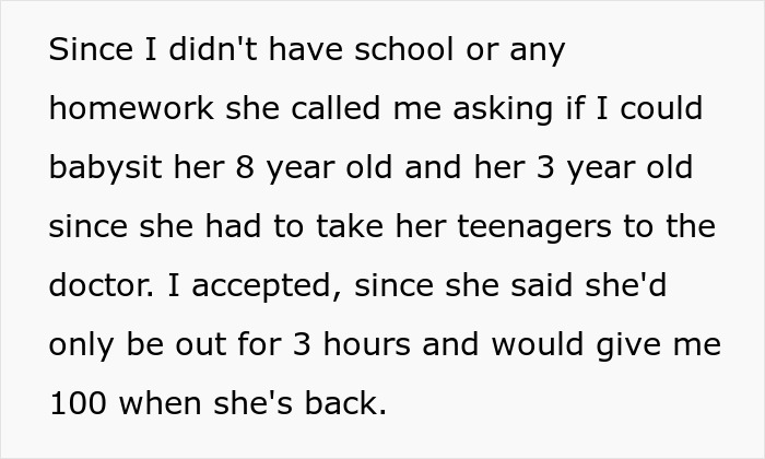 Teen Won&rsquo;t Babysit Reckless 8YO After What He Did, His Mom Goes Ballistic And Calls Him Ungrateful