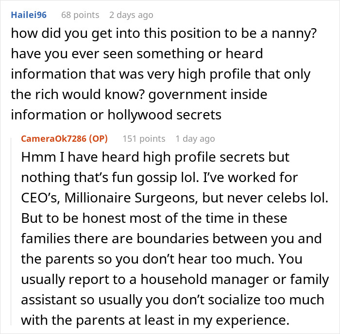 Nanny To The Ultra-Wealthy Answers People’s Burning Questions About Life Behind Closed Doors