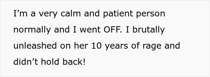 “AITA For Exploding 10 Years Of Repressed Rage At My MIL?” “AITA For Exploding 10 Years Of Repressed Rage At My MIL?”