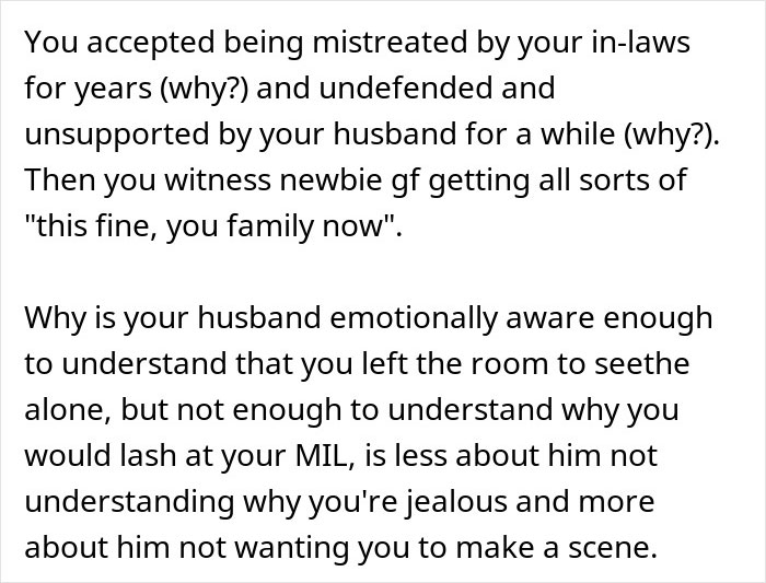 “AITA For Exploding 10 Years Of Repressed Rage At My MIL?” “AITA For Exploding 10 Years Of Repressed Rage At My MIL?”