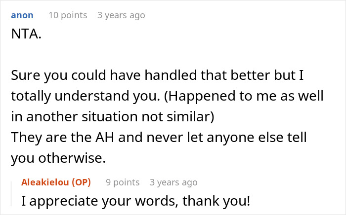 “AITA For Exploding 10 Years Of Repressed Rage At My MIL?” “AITA For Exploding 10 Years Of Repressed Rage At My MIL?”
