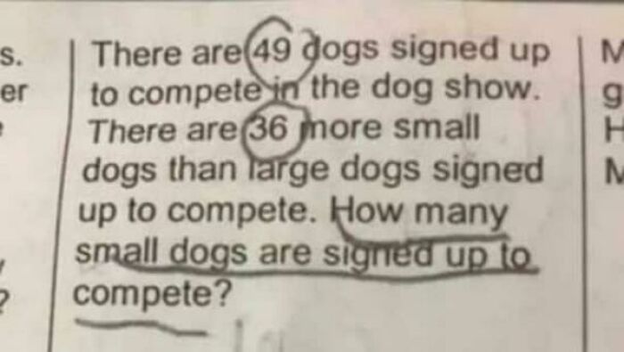 78 Times People Got Asked To Solve The Weirdest Math Problems And Delivered (New Pics)
