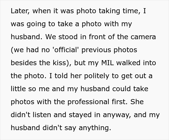 MIL Decides A White Dress Is Best For Son’s Wedding, Is Shocked Bride Doesn’t Want Her In Photos