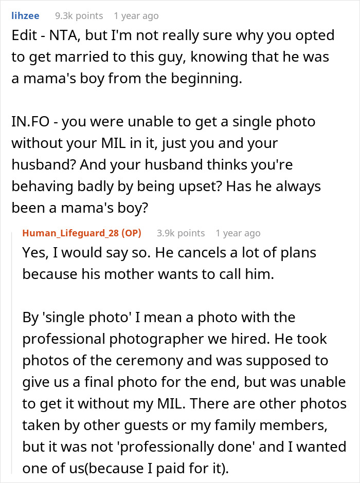 MIL Decides A White Dress Is Best For Son’s Wedding, Is Shocked Bride Doesn’t Want Her In Photos