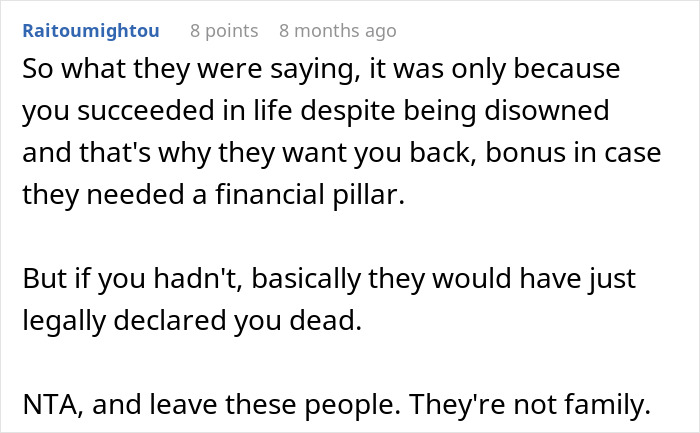 Family Stalks Guy They Disowned 15 Years Ago: “I Carry All The Shame, Guilt And Embarrassment For It”