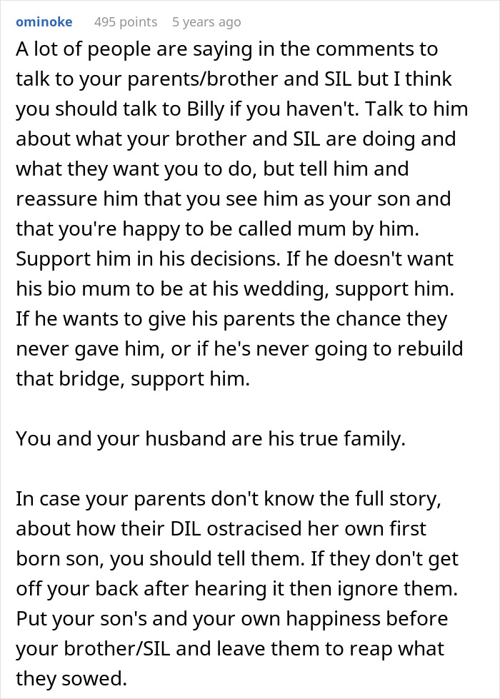 Woman Lets Her Nephew Call Her Mom, His Bio Mom Loses It And Demands She Puts A Stop To It