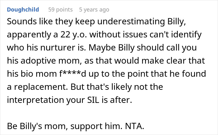 Woman Lets Her Nephew Call Her Mom, His Bio Mom Loses It And Demands She Puts A Stop To It