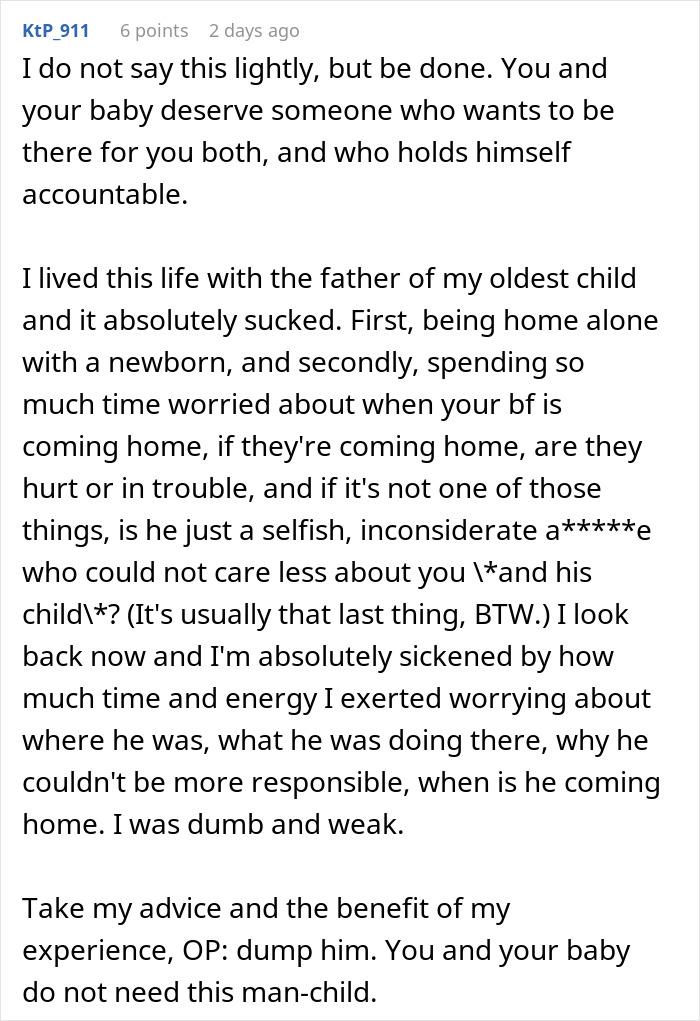 Woman Rethinks Her Relationship After Her BF Ditches Her With A Newborn To Party For Over 18 Hours