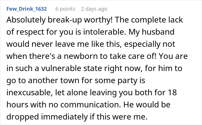 Woman Rethinks Her Relationship After Her BF Ditches Her With A Newborn To Party For Over 18 Hours