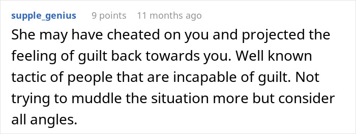&ldquo;Except I Never Cheated&rdquo;: Wife Of 10 Years Ruins Husband&rsquo;s Reputation After Leaving Him