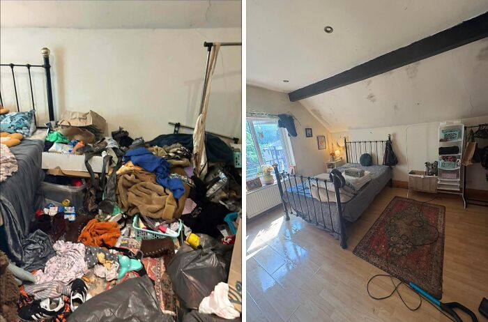 80 Satisfying Pics Of Rooms Before And After Being Cleaned