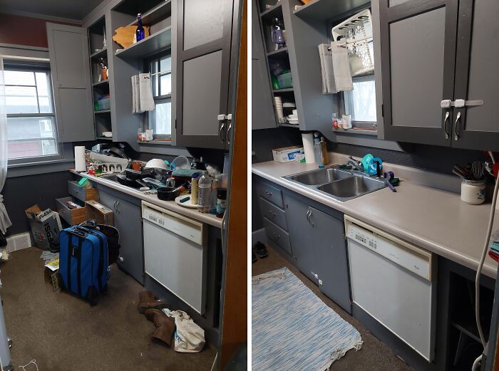 80 Satisfying Pics Of Rooms Before And After Being Cleaned