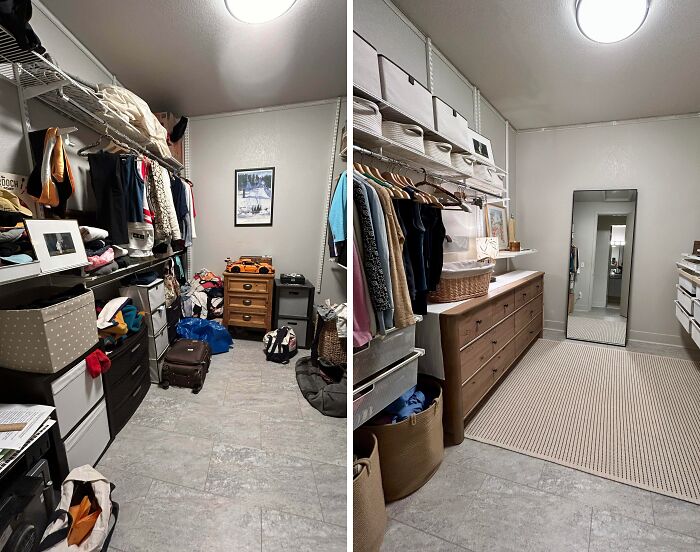 80 Satisfying Pics Of Rooms Before And After Being Cleaned