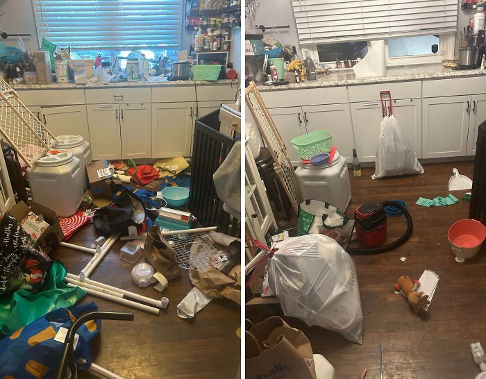 80 Satisfying Pics Of Rooms Before And After Being Cleaned