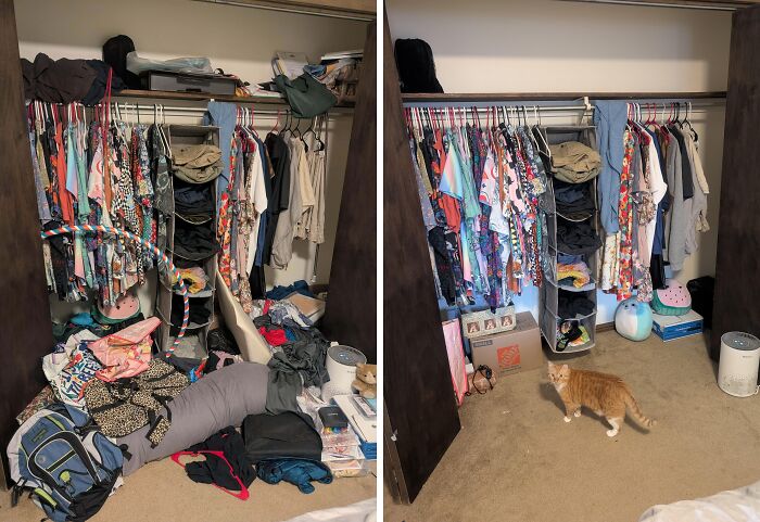 80 Satisfying Pics Of Rooms Before And After Being Cleaned