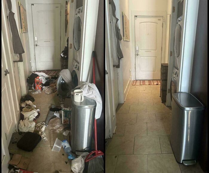 80 Satisfying Pics Of Rooms Before And After Being Cleaned