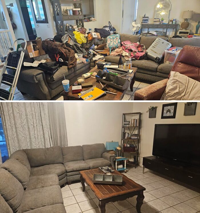 80 Satisfying Pics Of Rooms Before And After Being Cleaned