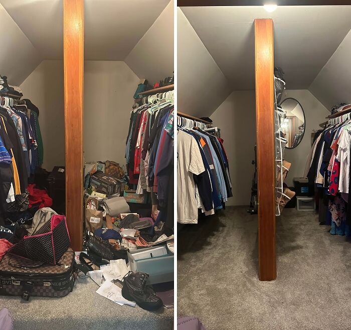80 Satisfying Pics Of Rooms Before And After Being Cleaned