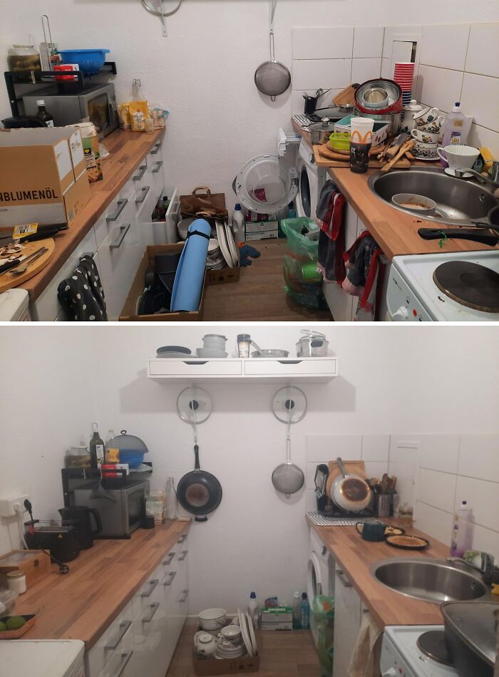80 Satisfying Pics Of Rooms Before And After Being Cleaned