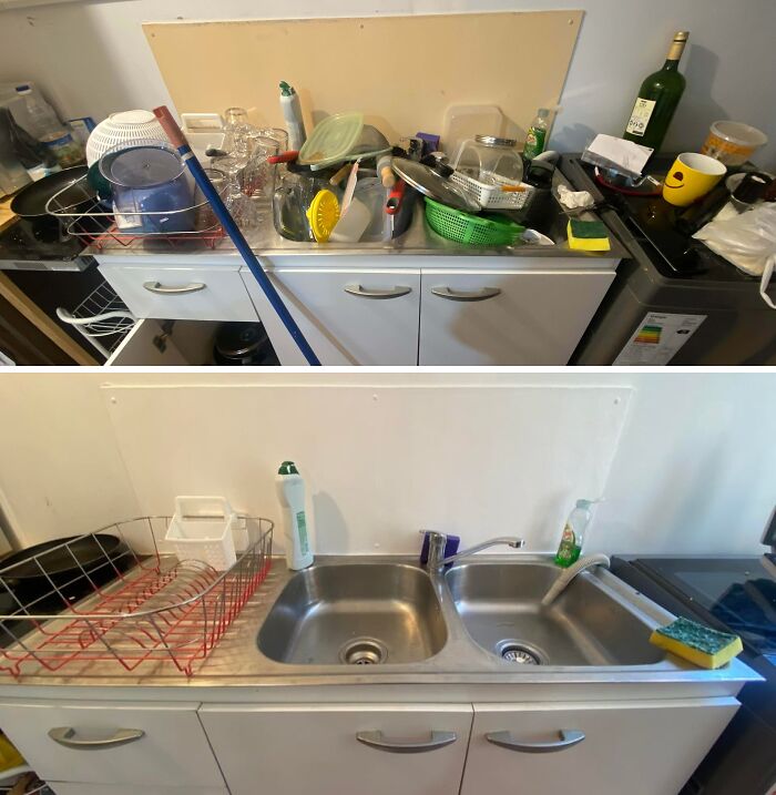 80 Satisfying Pics Of Rooms Before And After Being Cleaned