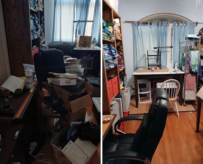 80 Satisfying Pics Of Rooms Before And After Being Cleaned