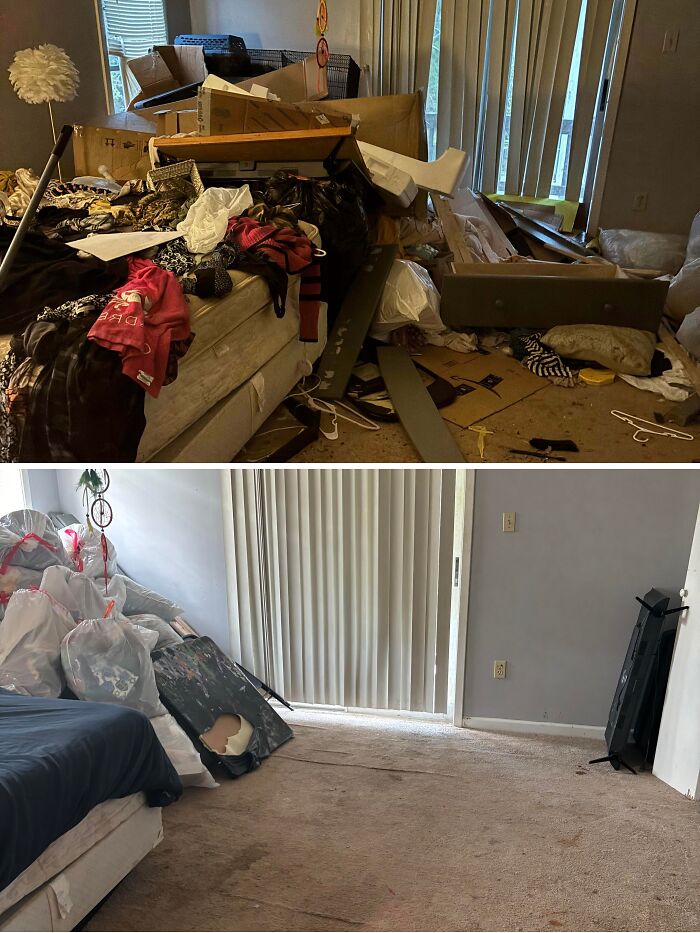 80 Satisfying Pics Of Rooms Before And After Being Cleaned