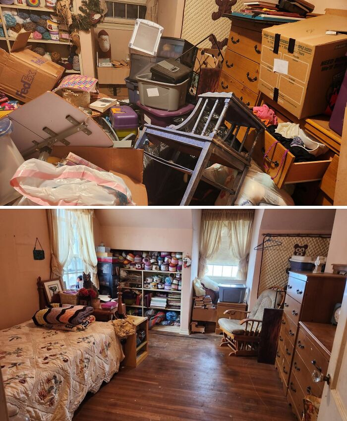 80 Satisfying Pics Of Rooms Before And After Being Cleaned