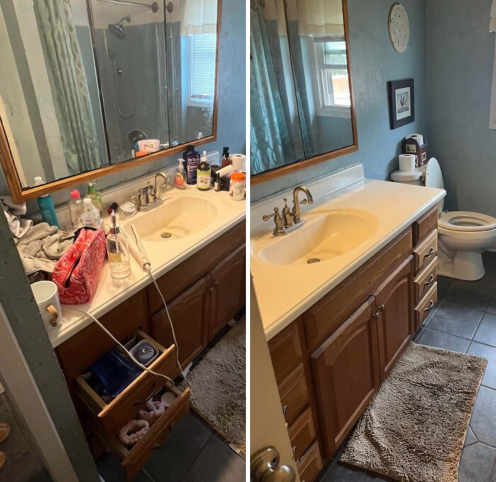 80 Satisfying Pics Of Rooms Before And After Being Cleaned