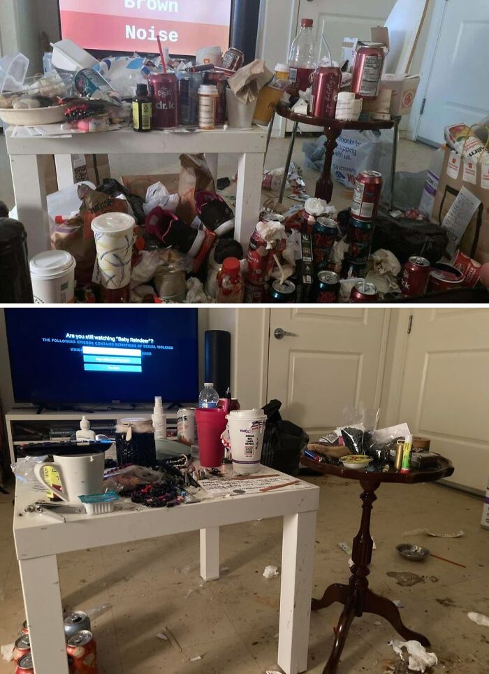 80 Satisfying Pics Of Rooms Before And After Being Cleaned