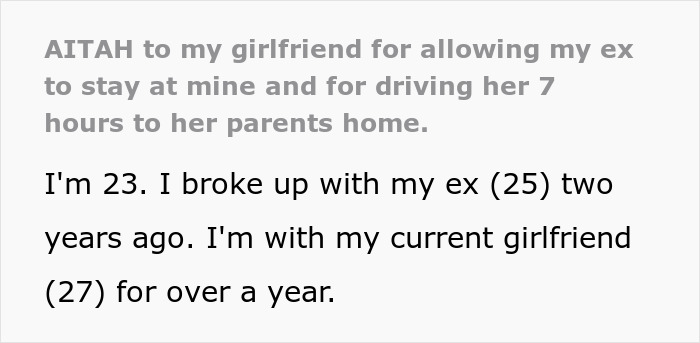 Guy Goes Above And Beyond For His Ex Girlfriend, Doesn’t Understand Why Current Partner Is Upset Guy Goes Above And Beyond For His Ex Girlfriend, Doesn’t Understand Why Current Partner Is Upset