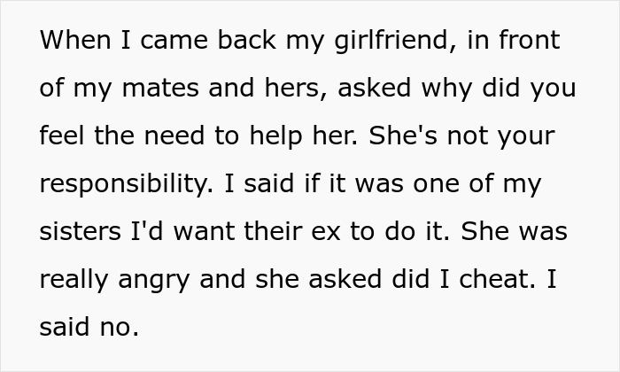 Guy Goes Above And Beyond For His Ex Girlfriend, Doesn’t Understand Why Current Partner Is Upset Guy Goes Above And Beyond For His Ex Girlfriend, Doesn’t Understand Why Current Partner Is Upset