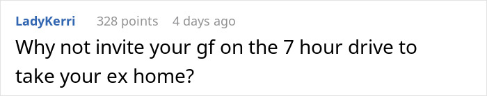 Guy Goes Above And Beyond For His Ex Girlfriend, Doesn’t Understand Why Current Partner Is Upset Guy Goes Above And Beyond For His Ex Girlfriend, Doesn’t Understand Why Current Partner Is Upset