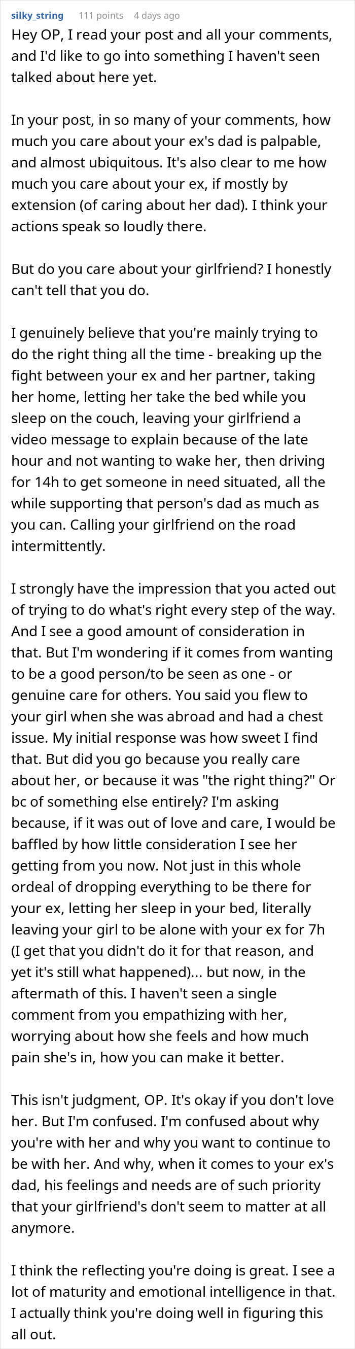 Guy Goes Above And Beyond For His Ex Girlfriend, Doesn’t Understand Why Current Partner Is Upset Guy Goes Above And Beyond For His Ex Girlfriend, Doesn’t Understand Why Current Partner Is Upset