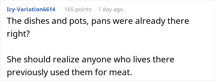Person Refuses To Follow Roommate&rsquo;s Strict Vegan Rules In Shared Kitchen, Gets Called &ldquo;Selfish&rdquo;