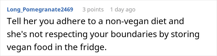 Person Refuses To Follow Roommate&rsquo;s Strict Vegan Rules In Shared Kitchen, Gets Called &ldquo;Selfish&rdquo;