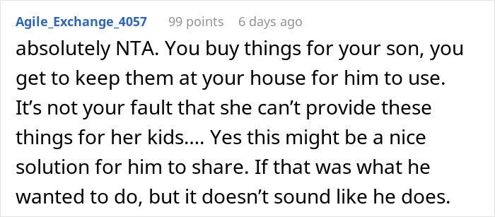 “Stuff Gets Broken”: Dad Tries To Protect His Son’s Gift From His Ex’s New Family, Drama Ensues “Stuff Gets Broken”: Dad Tries To Protect His Son’s Gift From His Ex’s New Family, Drama Ensues