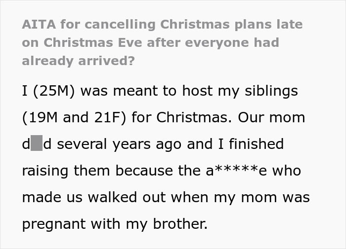 Guy Kicks Siblings Out After They Share What ‘Surprise’ They Planned