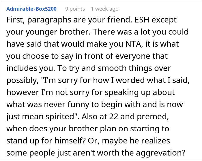 Woman&rsquo;s Had It With BIL Tearing Down Her Brother, Finally Claps Back During Thanksgiving Dinner